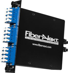 FiberNext LGX MPO Cassette - Dual MPO(M) to LC Singlemode BIF 24 Fiber