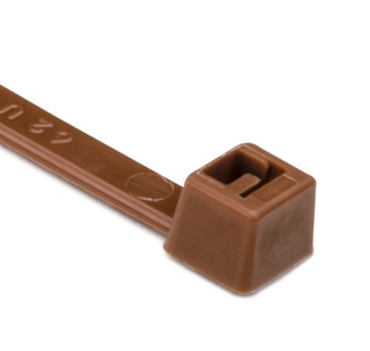 HT Cable Ties PA66 Brown